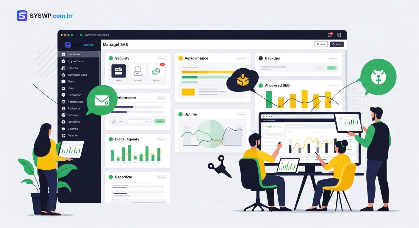 SYSWP BR: A alternativa premium ao ManageWP